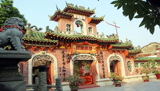 Hội quán Phúc Kiến – một công trình kiến trúc mang nét Trung Hoa cổ xưa tại Hội An.