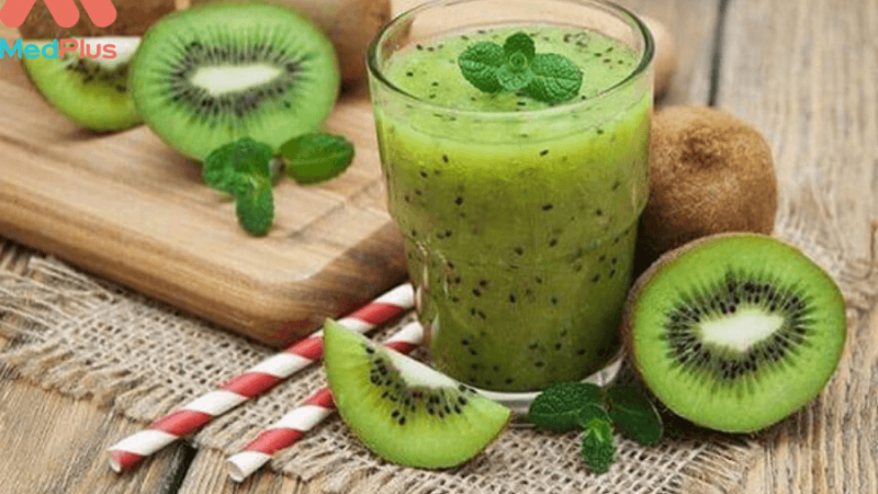 Nước ép kiwi chứa nhiều chất dinh dưỡng