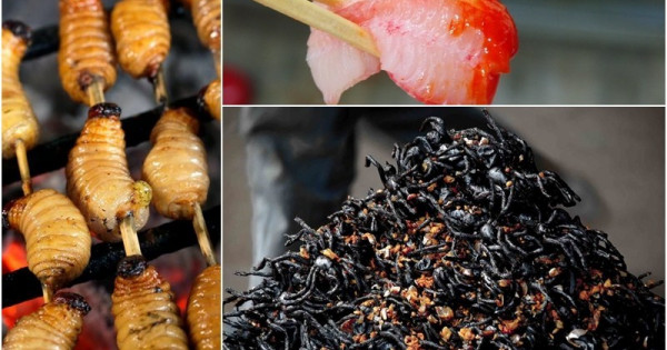 top 8 món ăn kỳ lạ nhất thế giới vẫn thu hút đông đảo du khách