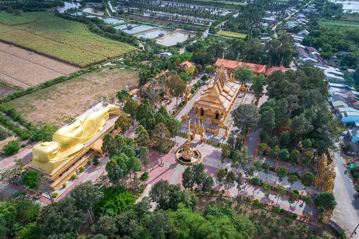 Về miền Tây khám phá vẻ đẹp linh thiêng của những ngôi chùa Khmer